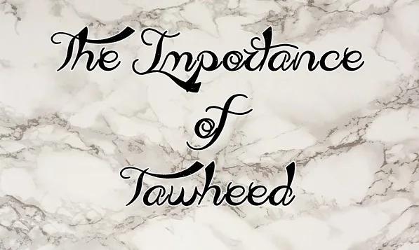 The Importance of Tawheed