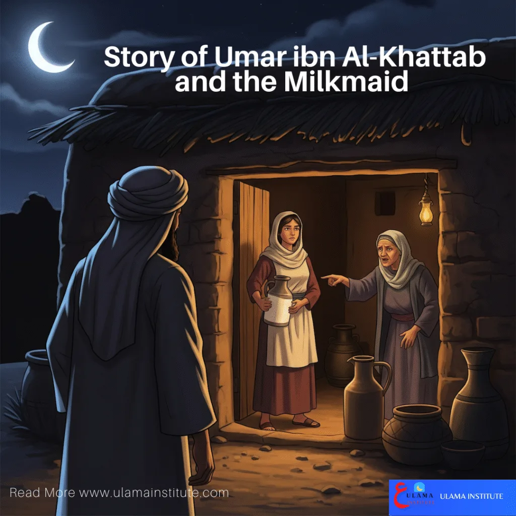 Story of Umar ibn Al-Khattab and the Milkmaid